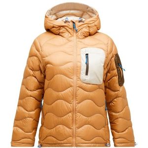 Peak Performance - Helium Utility Down Hood Jacket - Donsjas - SIERRA SAND