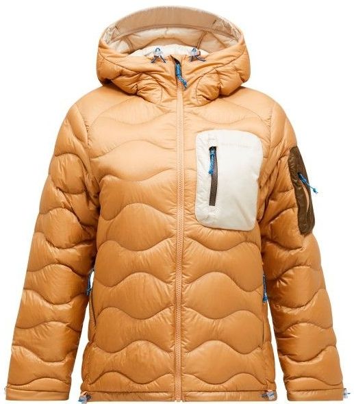 Peak Performance - Helium Utility Down Hood Jacket - Donsjas - SIERRA SAND