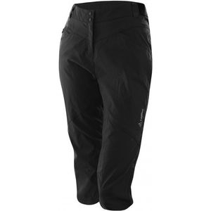 Löffler Womens 3/4 Bike Pants Comfort-Stretch-Light Fietsbroek (Dames |zwart)