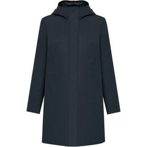 KnowledgeCotton Apparel Climate Shell Jacket Parka (Dames |blauw)