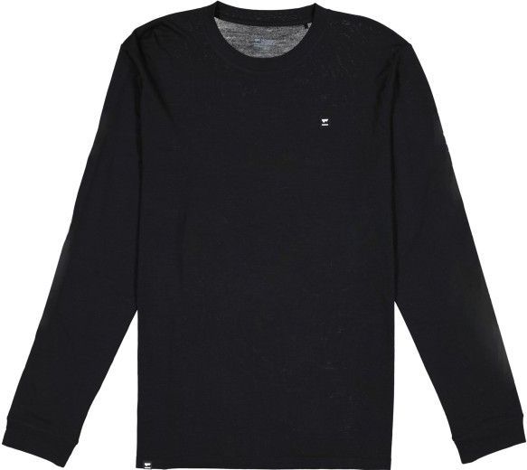 Mons Royale - Icon Merino Air-Con - Merinoshirt - Zwart