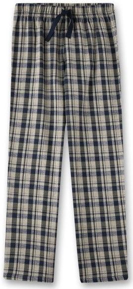 Sanetta - Jongensslaapbroek - Groen - Lange Slaapbroek - Ruitprint