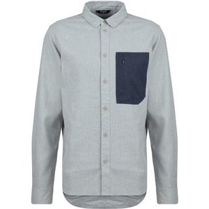 Stoic MMXXLund Hemp Shirt Overhemd (Heren |grijs)