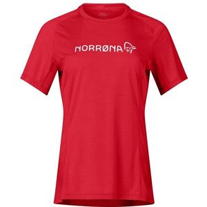 Norrona - Fjora Equaliser - Fietsshirt - Rood - Lightweight