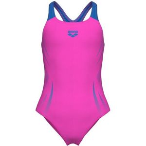 Arena Girls Poseidonia Swimsuit Swim Pro Back Badpak (Kinderen |wit)