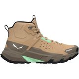 Salewa Womens Pedroc 2 Leather Mid PTX Wandelschoenen (Dames |beige/grijs |waterdicht)