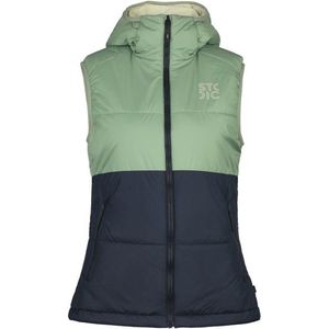 Stoic Womens MountainWool 120 StorboSt II Vest Winterbodywarmer (Dames |blauw)