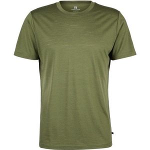 Heber Peak MerinoMix150 PineconeHe II T-Shirt Merinoshirt (Heren |olijfgroen)