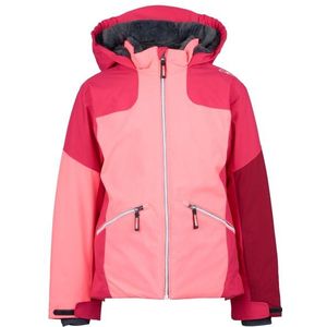 CMP Kids Jacket Fix Hood Ski-jas (Kinderen |roze |waterdicht)