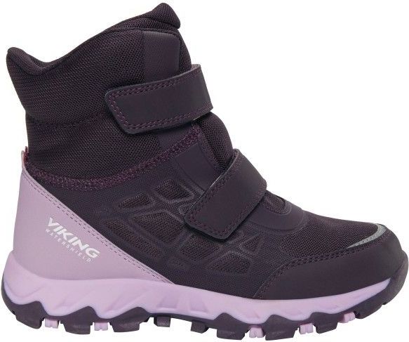 Viking - Kid's Track Warm Waterproof 2V - Winterschoenen - Grijs - Waterdicht