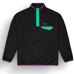 Picture - Arcca 1/4 Fleece - Fleecetrui - Zwart