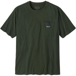 Patagonia Regenerative Cotton Lightweight Pocket Tee T-shirt (Heren |olijfgroen)