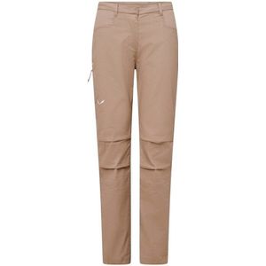 Salewa - Agner Hemp Ripstop Pants - Klimbroek - Bruin - Stretch - 53% Acetaat, 44% Polyester, 3% Elastaan