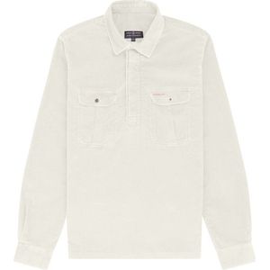 Amundsen Sports Ranger Velvet Half-Zip Shirt Overhemd (Heren |wit)