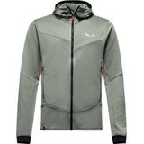 Sella Crevasse - Herenhoodie - Groen - Polarlite Fleece