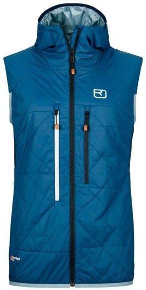 Ortovox - Womens Swisswool Piz Boè - Wollen Bodywarmer - Blauw