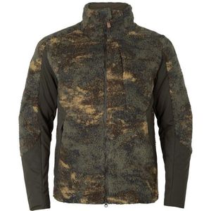 Härkila Tyst Camo Insulated Jacke Fleecevest (Heren |bruin)