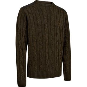 Deerhunter Randall Knit with Round Neck Trui (Heren |zwart)