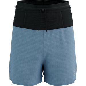 Compressport Trail Racing Overshort Hardloopshort (Heren |blauw)