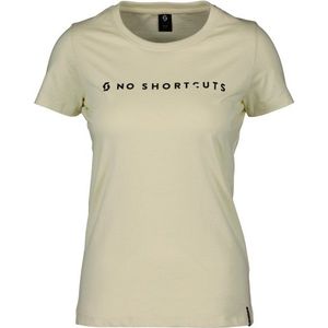 Scott Womens No Shortcuts S/S T-shirt (Dames |beige)