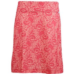SKHOOP Womens Frida Knee Skirt Rok (Dames |rood/roze)