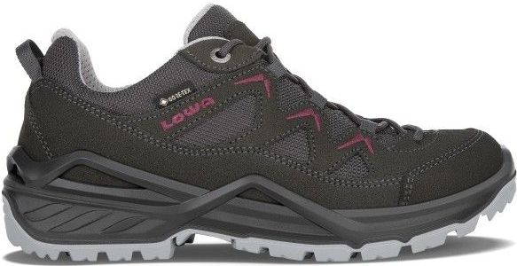 Lowa Womens Sirkos Evo GTX Lo Multisportschoenen (Dames |grijs |waterdicht)