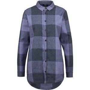 Stoic Womens MMXXStoruman Hemp Flannel Shirt Overhemd (Dames |blauw)