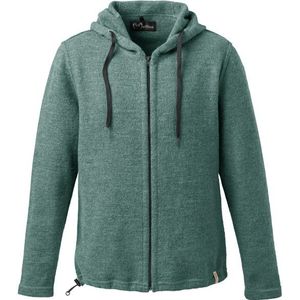 Mufflon Kian Merinohoodie (Heren |turkoois)