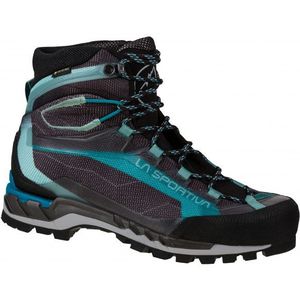 La Sportiva Womens Trango Tech GTX Bergschoenen (Dames |zwart/grijs/turkoois |waterdicht)