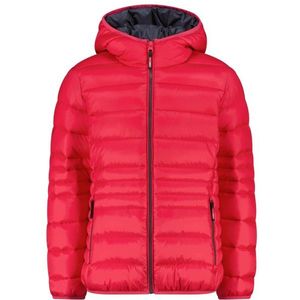 CMP Girls Down Jacket Fix Hood Taffeta Synthetisch jack (Kinderen |rood)