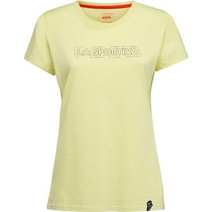 La Sportiva Womens Outline T-shirt (Dames |geel)
