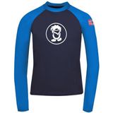 Kvalvika - Longsleeve - Blauw - Polyester - UV-bescherming 50+