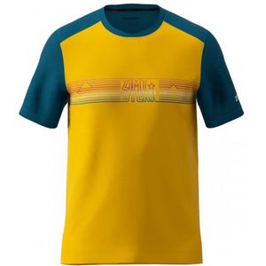 Zimtstern Trailflowz Shirt S/S Fietsshirt (Heren |geel)