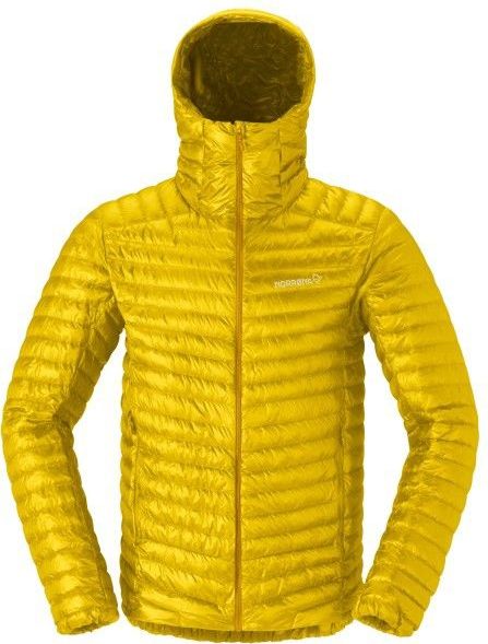 Norrona - Trollveggen Superlight Down800 - Donsjack - Geel