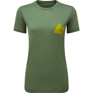 ARTILECT Womens Sprint Tee Merinoshirt (Dames |balsam lone eagle)