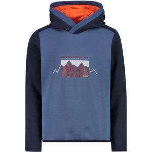 CMP Kids Sweat Fix Hood Hoodie (Kinderen |blauw)