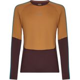 Icebreaker - Merino 200 Oasis+ L/S Crewe - Merino-ondergoed - Bruin