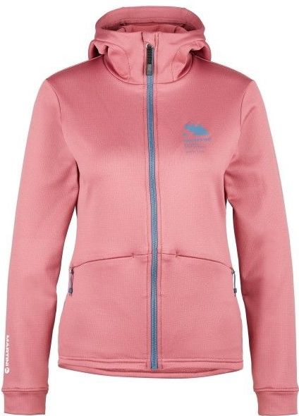 Martini - Sunrise Midlayer Jacket - Fleecevest - Roze - Capuchon, Stretch
