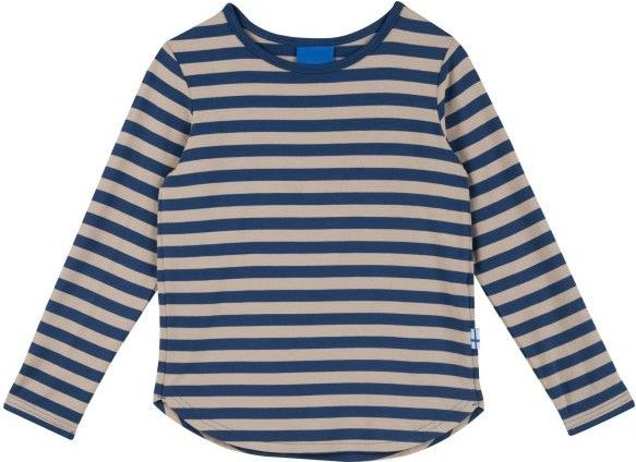 Finkid - Merisilli - Longsleeve - Grijs/Blauw