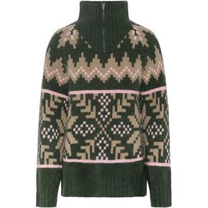 Kari Traa Womens Amelia Knit Trui (Dames |olijfgroen)