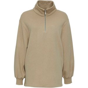 Mazine Womens Barry Half Zip Trui (Dames |beige)