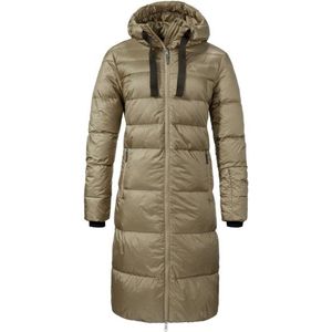 Schöffel Womens Down Coat Kenosha Lange jas (Dames |beige)