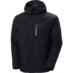 Helly Hansen - Juell 3-in-1 Jas - Zwart - HH® Gedrukt Logo - Afneembare Isolatiejas