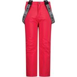 CMP - Kids Salopette Twill - Skibroek - Rood - Waterdicht