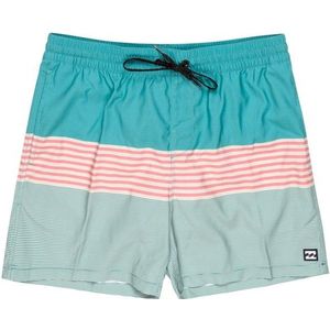 Billabong - All Day Stripe LB - Boardshort - Turkoois - 100% Polyester