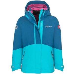 Trollkids - Skanden 3in1 Jacket - 3-in-1-jas - Blauw/Turkoois - Waterdicht