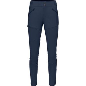 Norrona Womens Falketind Rugged Slim Pants Trekkingbroek (Dames |blauw)