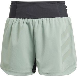 adidas Terrex Womens Terrex Agravic Shorts Hardloopshort (Dames |grijs)