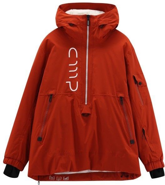 CMP Jacket Fix Hood Ski-jas (Heren |rood |waterdicht)
