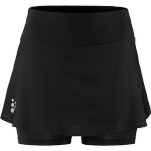 Craft Womens Pro Hypervent Skirt 2 Hardloopshort (Dames |zwart)
